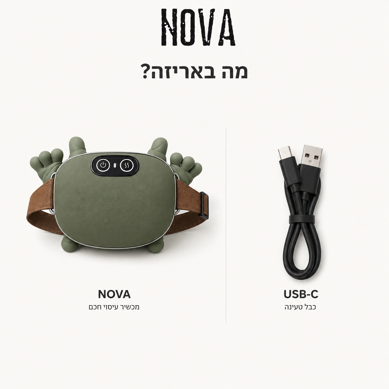 ™NOVA- הפתרון לכאבי הצוואר שלך